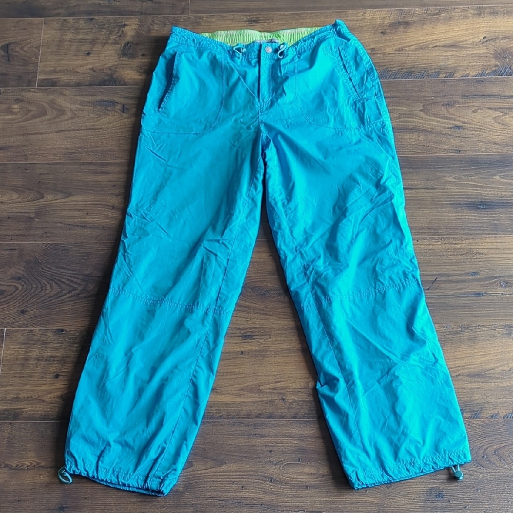Vintage Utility Aqua Outdoor Pants